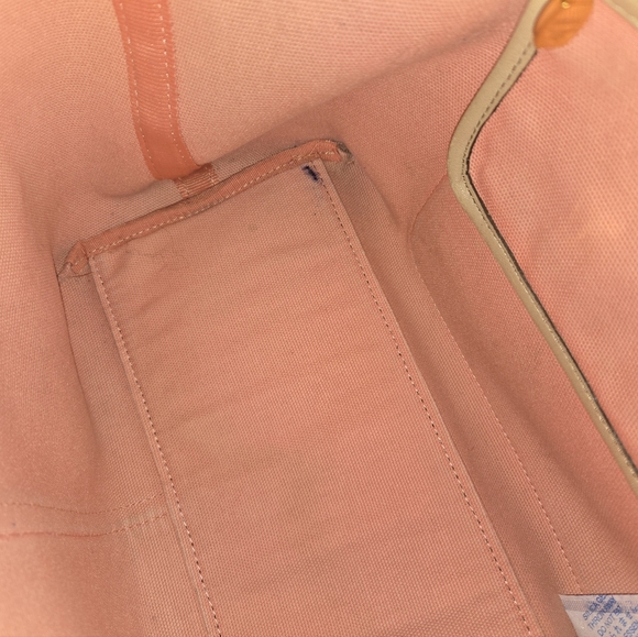 MCM Beige & Pink Stripe Shoulder Bag w/Certificate of Authenticity - Picture 9 of 15